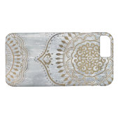 Mandala Gold Design Case-Mate iPhone Hülle (Rückseite (Horizontal))