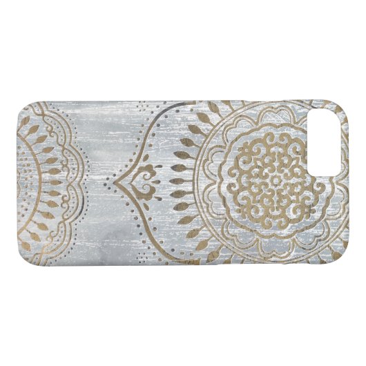 Mandala Gold Design Case-Mate iPhone Hülle (Rückseite (Horizontal))