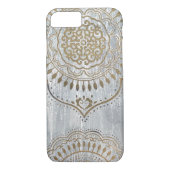 Mandala Gold Design Case-Mate iPhone Hülle (Rückseite)