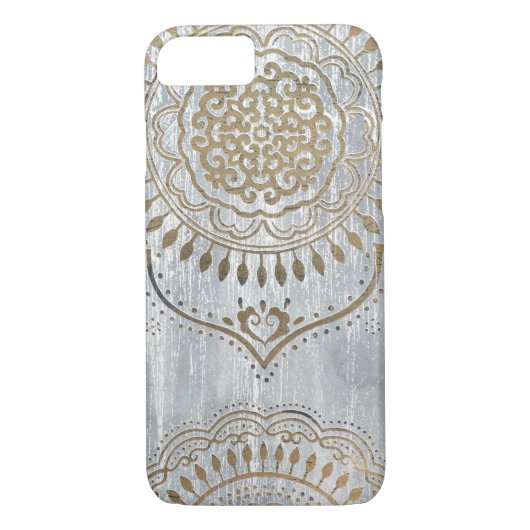 Mandala Gold Design Case-Mate iPhone Hülle (Rückseite)