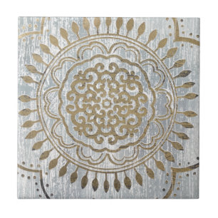 Mandala Gold Design Fliese