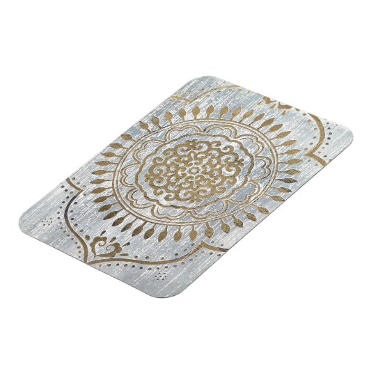 Mandala Gold Design Magnet (Linke Seite)