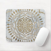 Mandala Gold Design Mousepad (Mit Mouse)