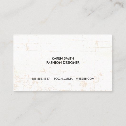 Mandala Gold Pattern Visitenkarte (Rückseite)