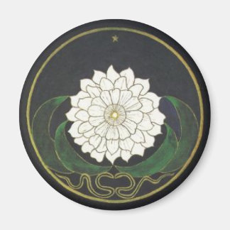 Mandala Golden Blume Magnet