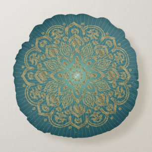 MANDALA Golden Rosette - Kissen