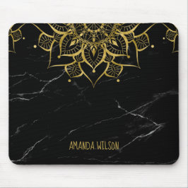 Mandala-Goldmarmor Mousepad