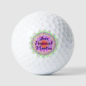 Mandala Golf Balls Golfball (Vorderseite)