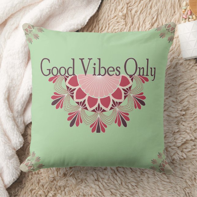 Mandala Good Vibes Kissen (Decke)