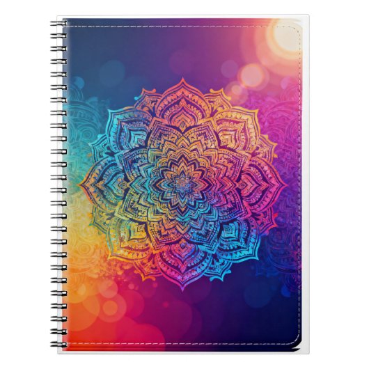 Mandala Gratitude Journal – Daily Mindfulness Notizblock (Vorderseite)