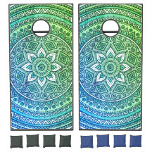 Mandala Green Family Game
