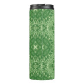Mandala Green Thermal Tumblers Thermosbecher (Rückseite)