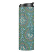 Mandala Green Thermosbecher (Nach links gedreht)