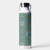 Mandala Green Trinkflasche (Vorne)