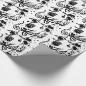 Mandala Greyhound Geschenkpapier (Ecke)
