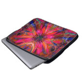 Mandala Groove Laptopschutzhülle (Vorne Knopf)