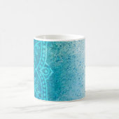 Mandala-Grunge-Muster Kaffeetasse (Mittel)