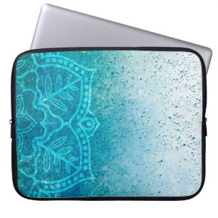 Mandala-Grunge-Muster Laptopschutzhülle