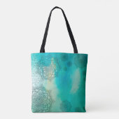 Mandala-Grunge-Muster Tasche (Rückseite)