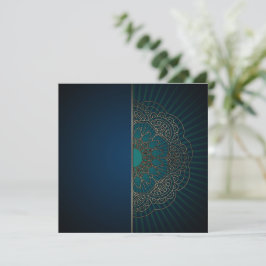 Mandala - Grußkarte Karte