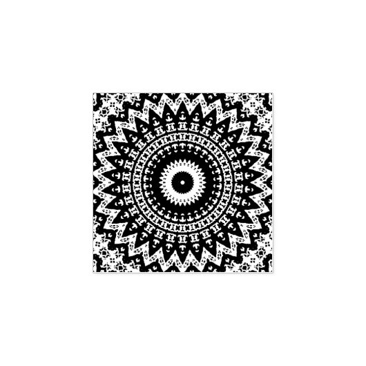 Mandala Gummistempel (Prägung)
