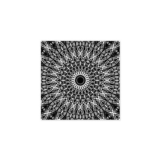 Mandala Gummistempel (Prägung)