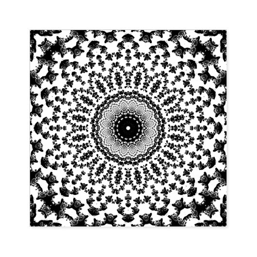Mandala Gummistempel (Prägung)