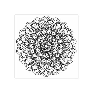 Mandala Gummistempel