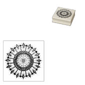 Mandala Gummistempel (Stempel)