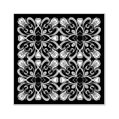 Mandala Gummistempel (Prägung)