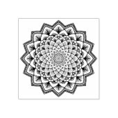 Mandala Gummistempel (Prägung)