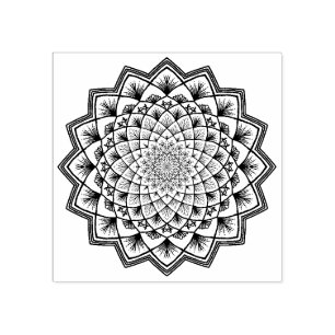 Mandala Gummistempel