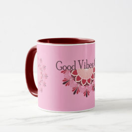 Mandala Gute Vibes Tasse