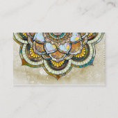 Mandala Happiness Visitenkarte (Vorderseite)