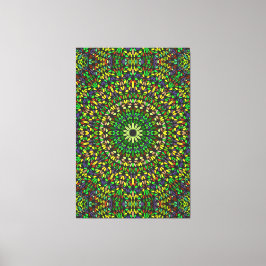 Mandala Harmony – Premium Wrapped Canvas Elegance Leinwanddruck