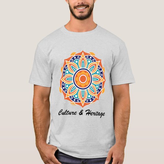 Mandala Harmony T - Shirt (Vorderseite)