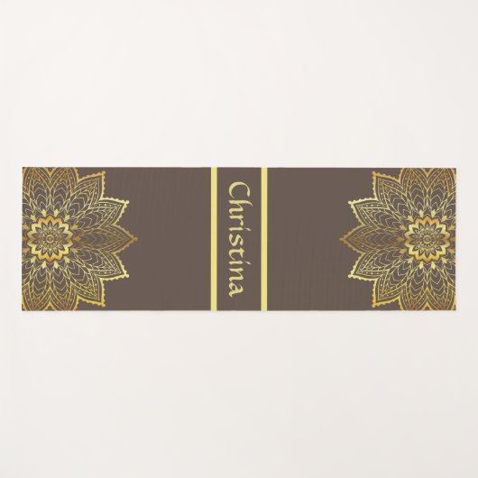 Mandala Healing Energy Yoga Mat Yogamatte (Vorderseite (Horizontal))