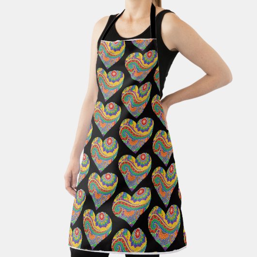 Mandala Hearts Schürze (InSitu)