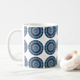 Mandala Heiliges Geometrisches Muster Yoga-Instruc Kaffeetasse
