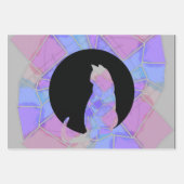 Mandala Helle Kreide Skizze Geschenkpapier Set (Vorderseite 3)