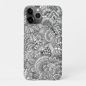 Mandala Henna IPhone 11 Pro Fall Hülle (Rückseite)