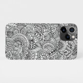 Mandala Henna IPhone 11 Pro Fall Hülle (Rückseite (Horizontal))
