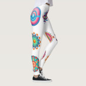 Mandala Hintergrund Leggings (Rechts)