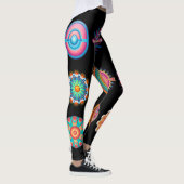 Mandala Hintergrund Leggings (Rechts)