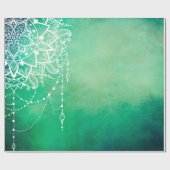 Mandala Hintergrund Mandala spirituell Geschenkpapier (Flach)