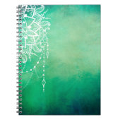 Mandala Hintergrund Mandala spirituell Notizblock (Vorderseite)