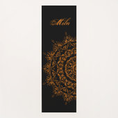 Mandala-Hintergrund Yogamatte (Vorderseite)