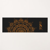 Mandala-Hintergrund Yogamatte (Vorderseite (Horizontal))