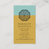 Mandala Holistic Health Business Card Visitenkarte (Vorderseite)