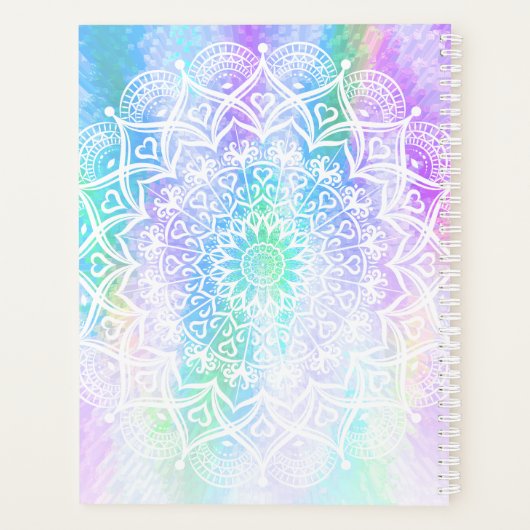 Mandala Holographic Iridescent 2022 2023 Planer (Rückseite)